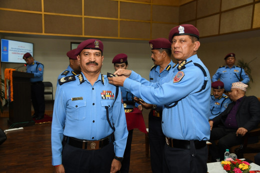 ५ एआईजीलाई दर्ज्यानी चिह्न प्रदान